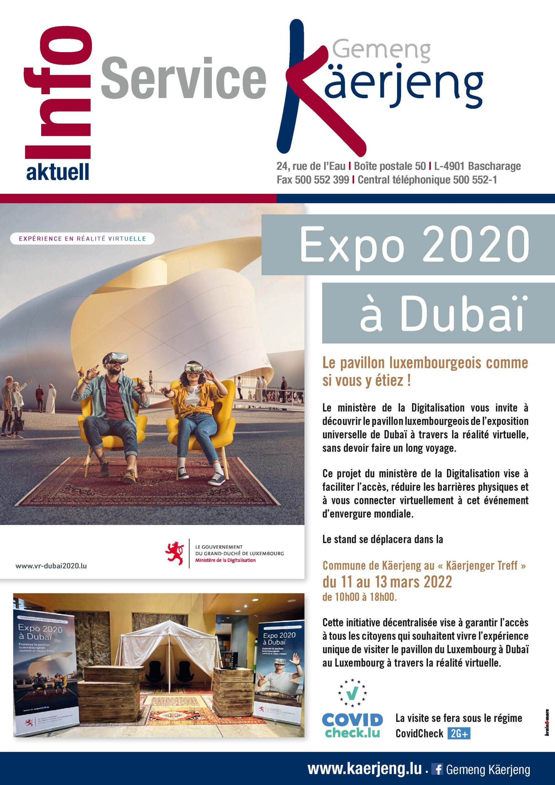 Expo Dubaï Affiche Internet
