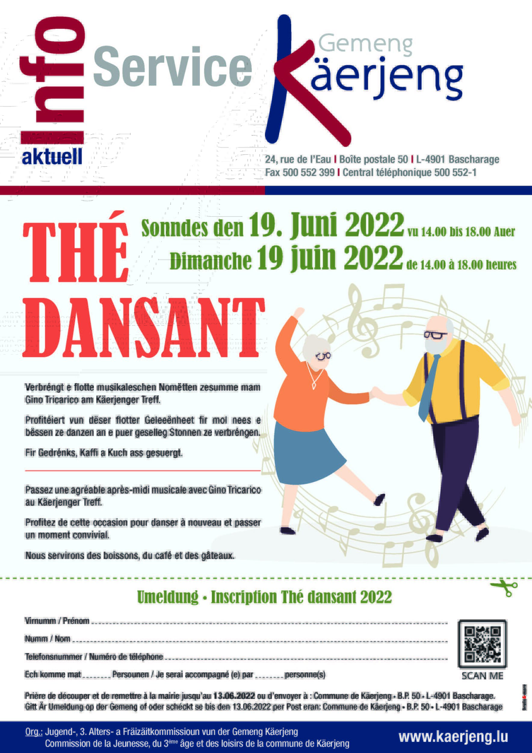 Thé dansant 2022