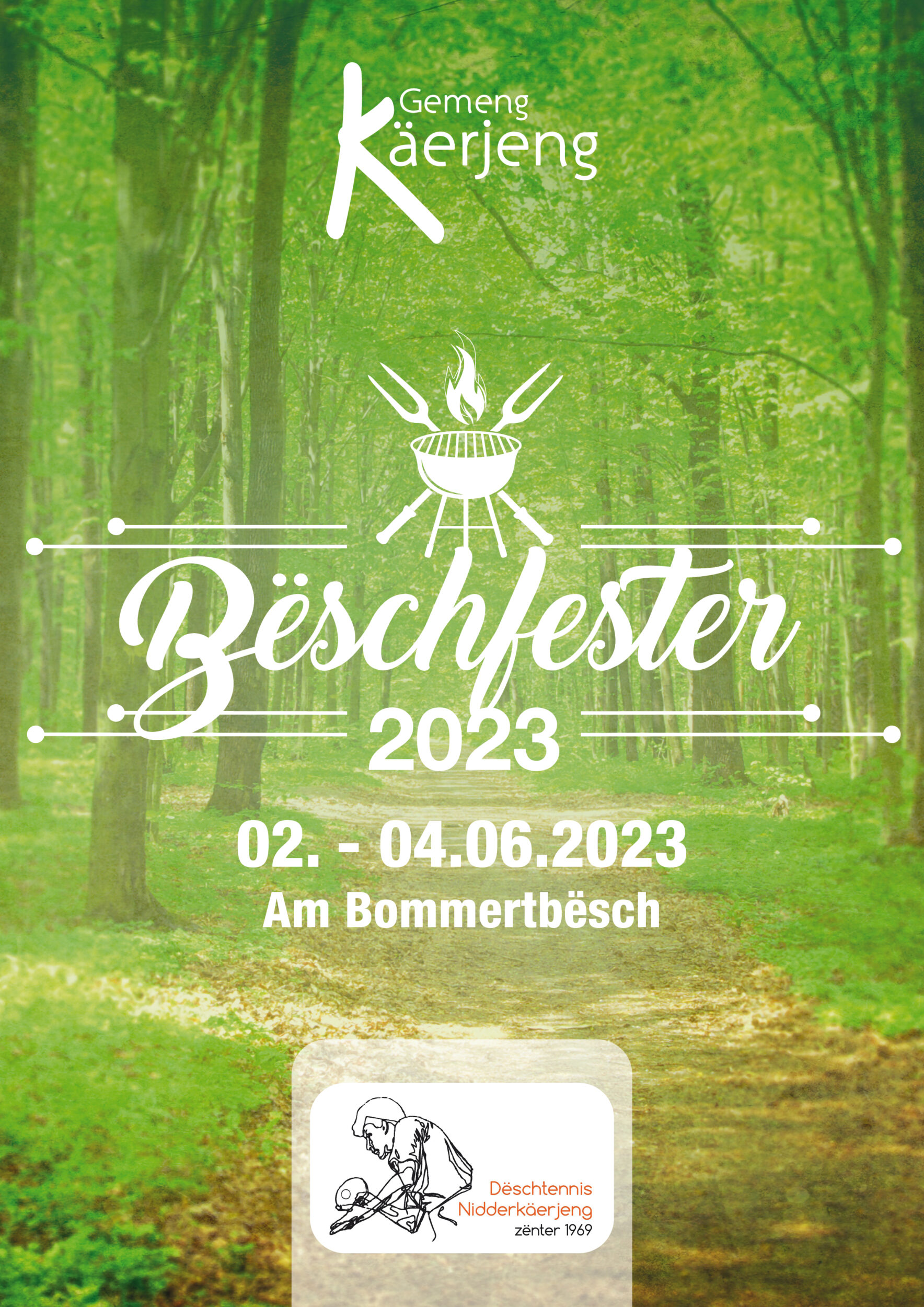 affiche_A3_05-23_Bëschfester_DT Nidderkäerjeng