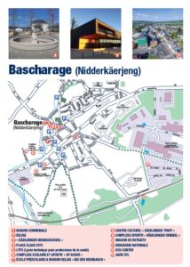 Carte Bascharage Wëllkomm Dépliant