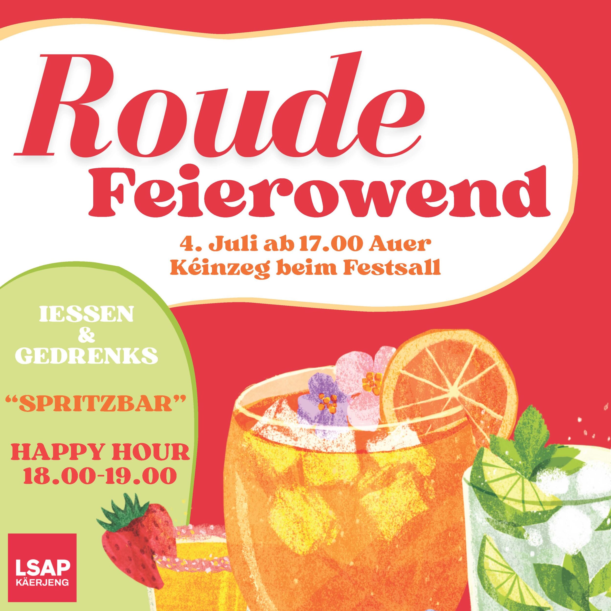Roude Feierowend – LSAP Käerjeng 2025