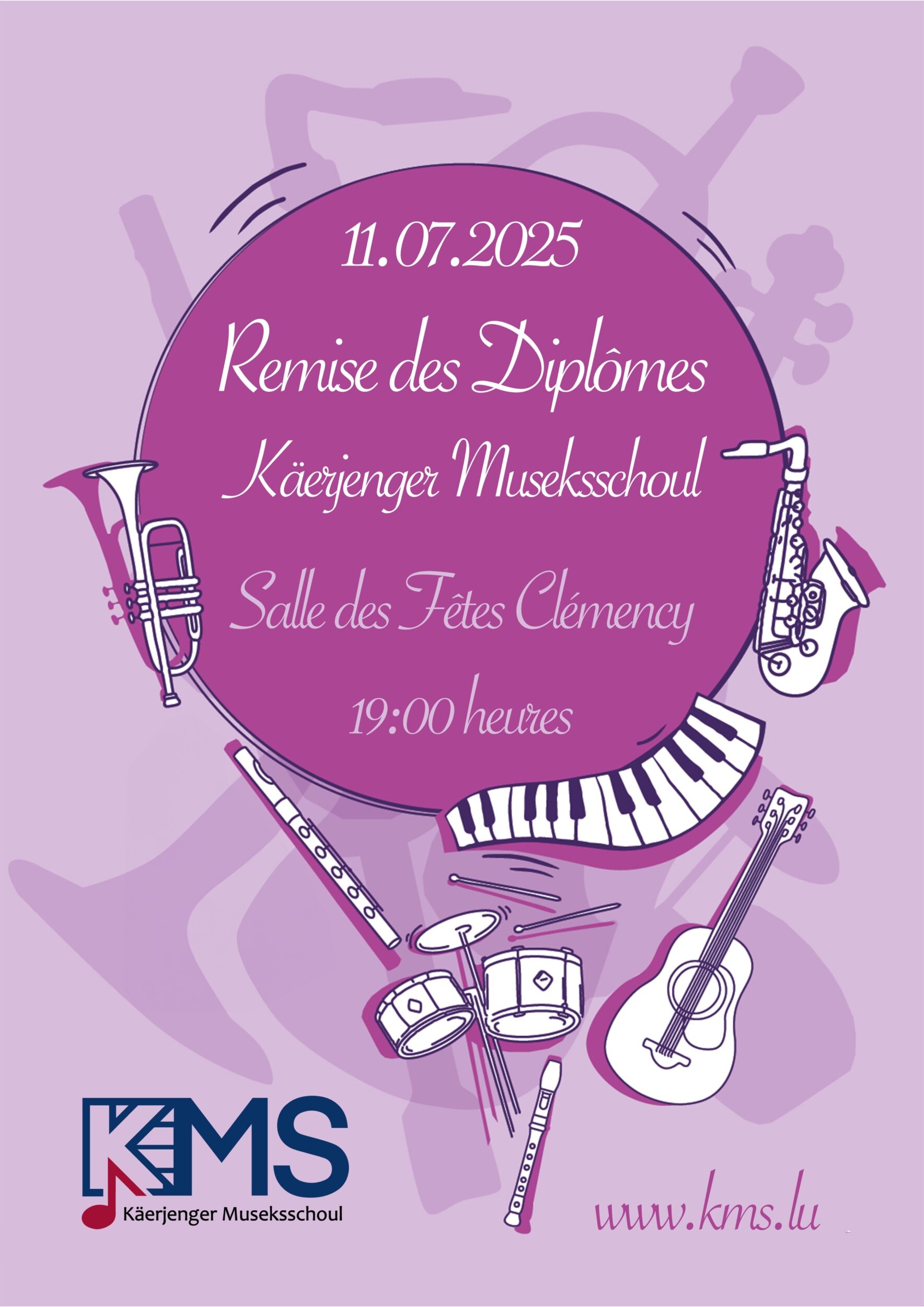 Remise des diplomes KMS 2025