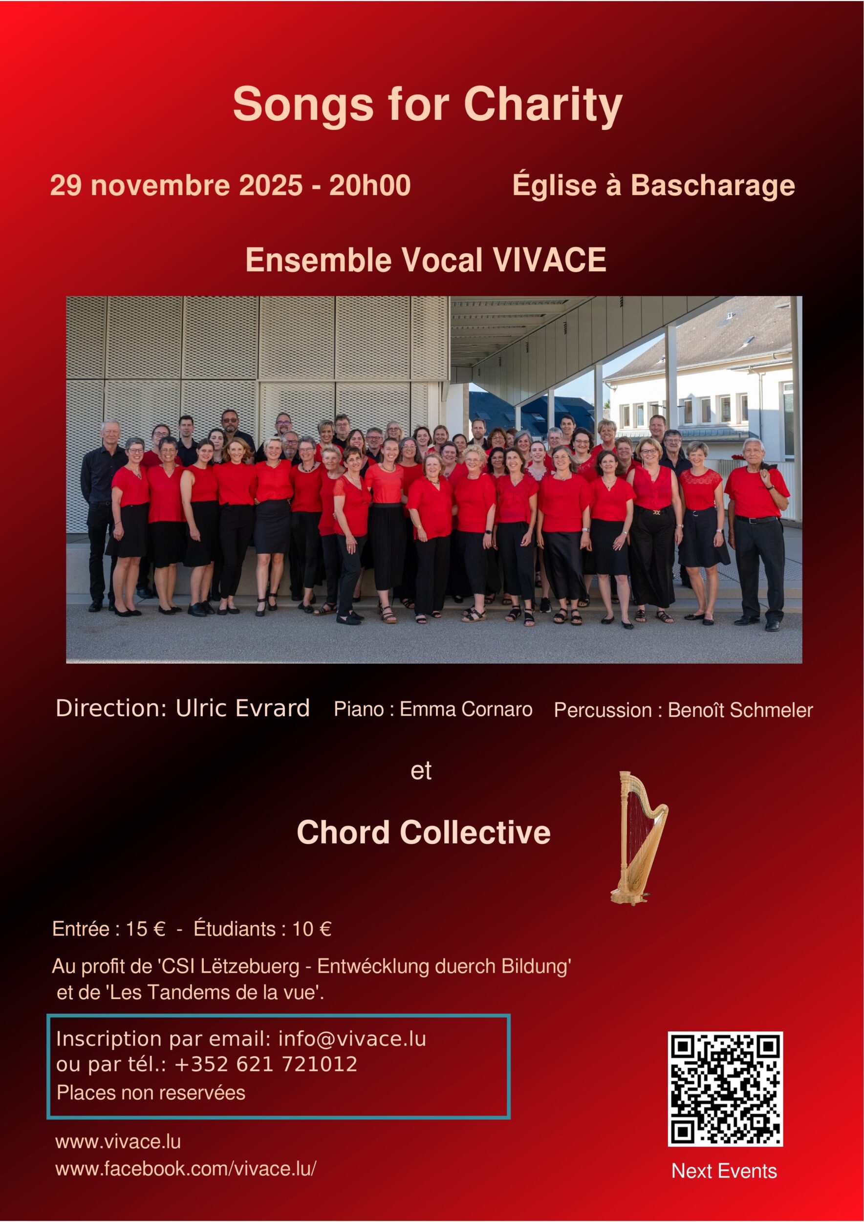 Songs for Charity Vivace 2025