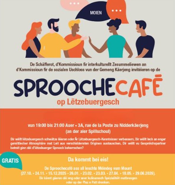 cover sproochecafe agenda